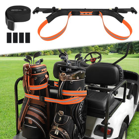 iLSKW rear bag holder bracket adjusted length for a secure cart fit.