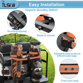 iLSKW adjustable length extends to 45 inches to match back seats.