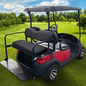 iLSKW rear seat cover fits common EZGO Yamaha Club Car seats securely.