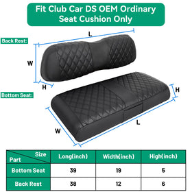 iLSKW black stitching detail enhances durability and visual appeal.