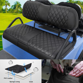 iLSKW Diamond stripe design adds modern style to DS front seat.