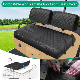 iLSKW Yamaha G22 backrest cover adds durable upholstery protection