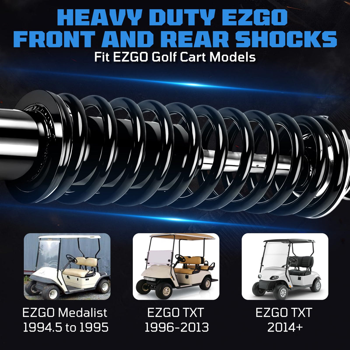 ilskw golf cart shocks installation front axle step described