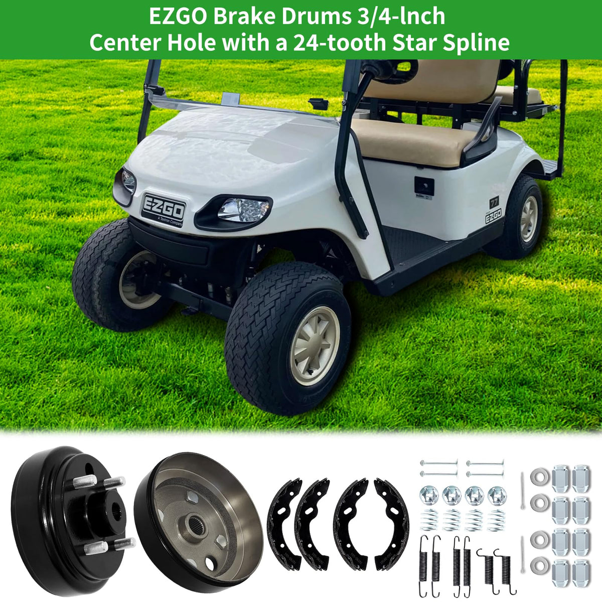 iLSKW package contents with two drums and four shoes