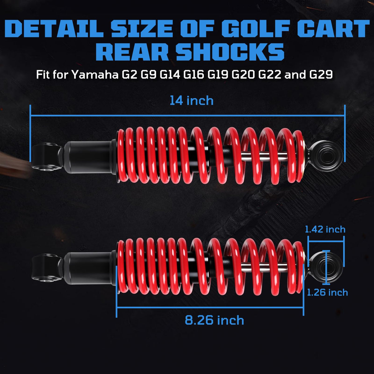 iLSKW package includes a pair of rear shocks for balanced ride