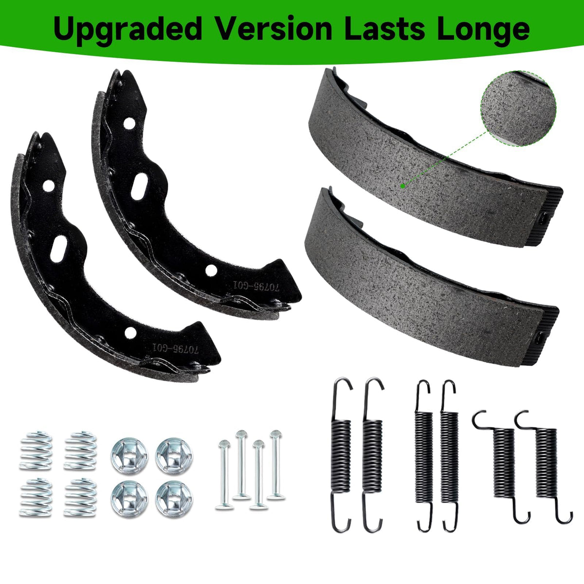 iLSKW packaging shows complete kit for EZGO brake system refresh.