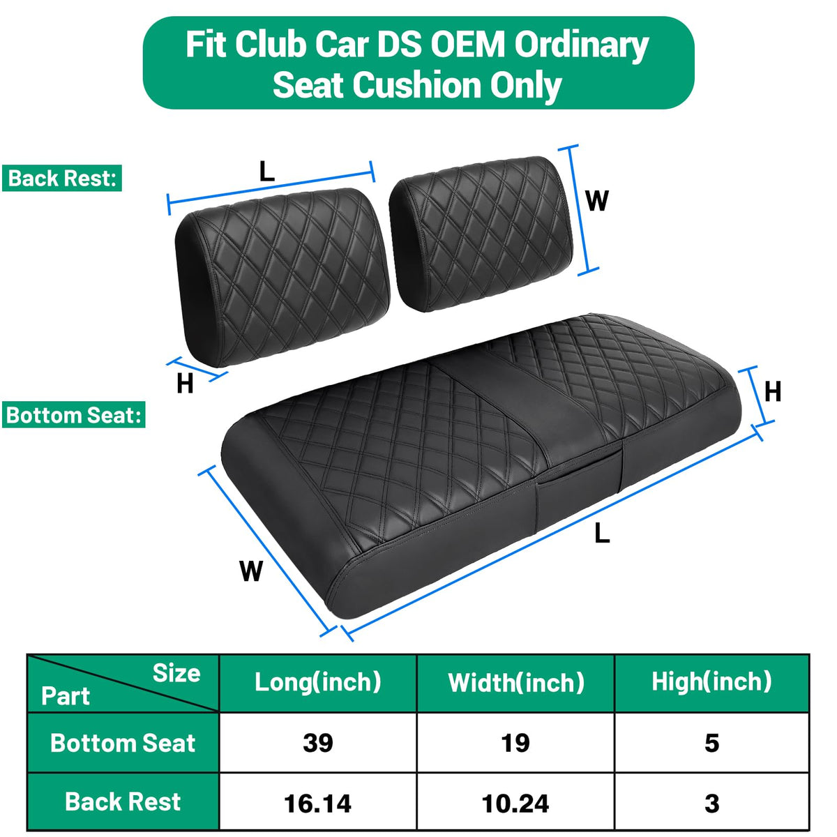 Premium PVC vinyl material resists fading and chipping for long-lasting use