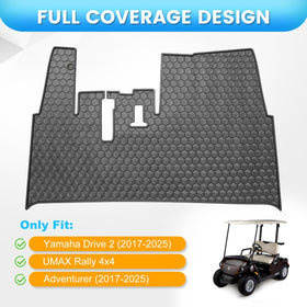 iLSKW QuietTech full-coverage mat guards against mud and scuffs