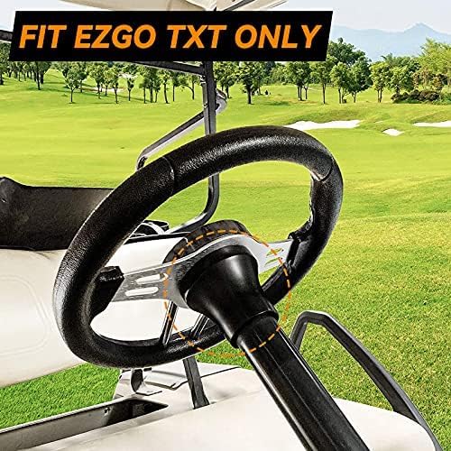 Replaces faded EZGO adapter, refreshing cart interior with a sleeker look.