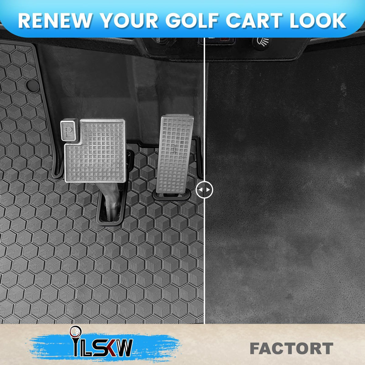 iLSKW UMAX Rally 4x4 full-coverage mat resists grime on rugged courses