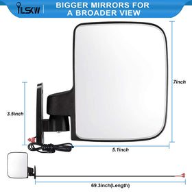 iLSKW mounting kit included simplifies hollow and solid bar installation.