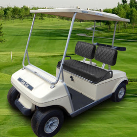 Waterproof, wipe-clean surface helps maintain a neat, ready-to-drive cart
