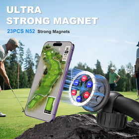 iLSKW 360-degree rotatable mount enables GPS viewing from any angle.