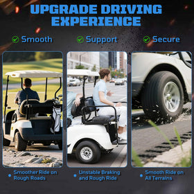 iLSKW two-piece package supports balanced ride quality on Yamaha carts