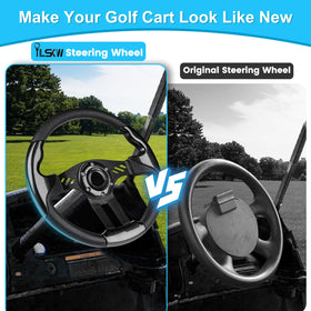 iLSKW ezgo txt rxv steering wheel focus ergonomic handle for smooth driving