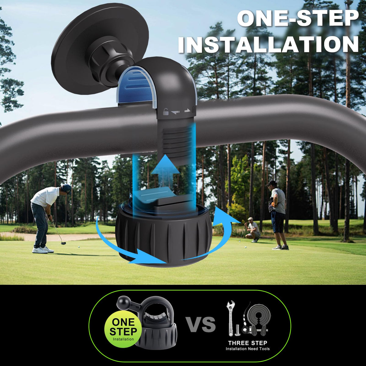iLSKW strong N52 magnet system provides a secure phone grip.