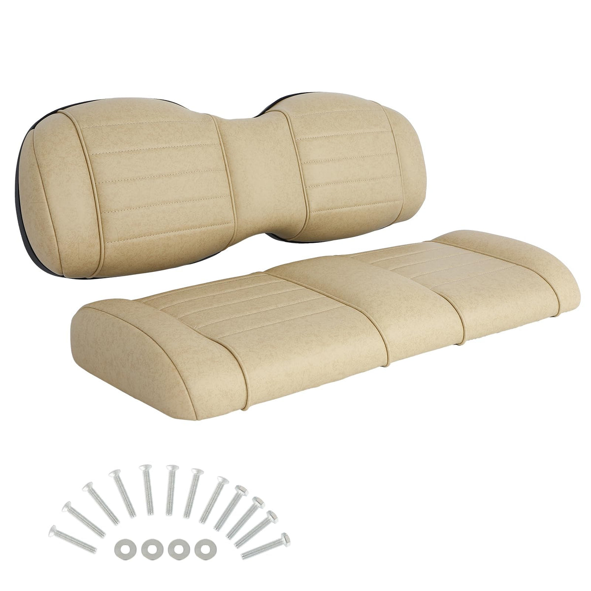 ILVGOLF universal rear cushions back view for comfortable golf cart rides