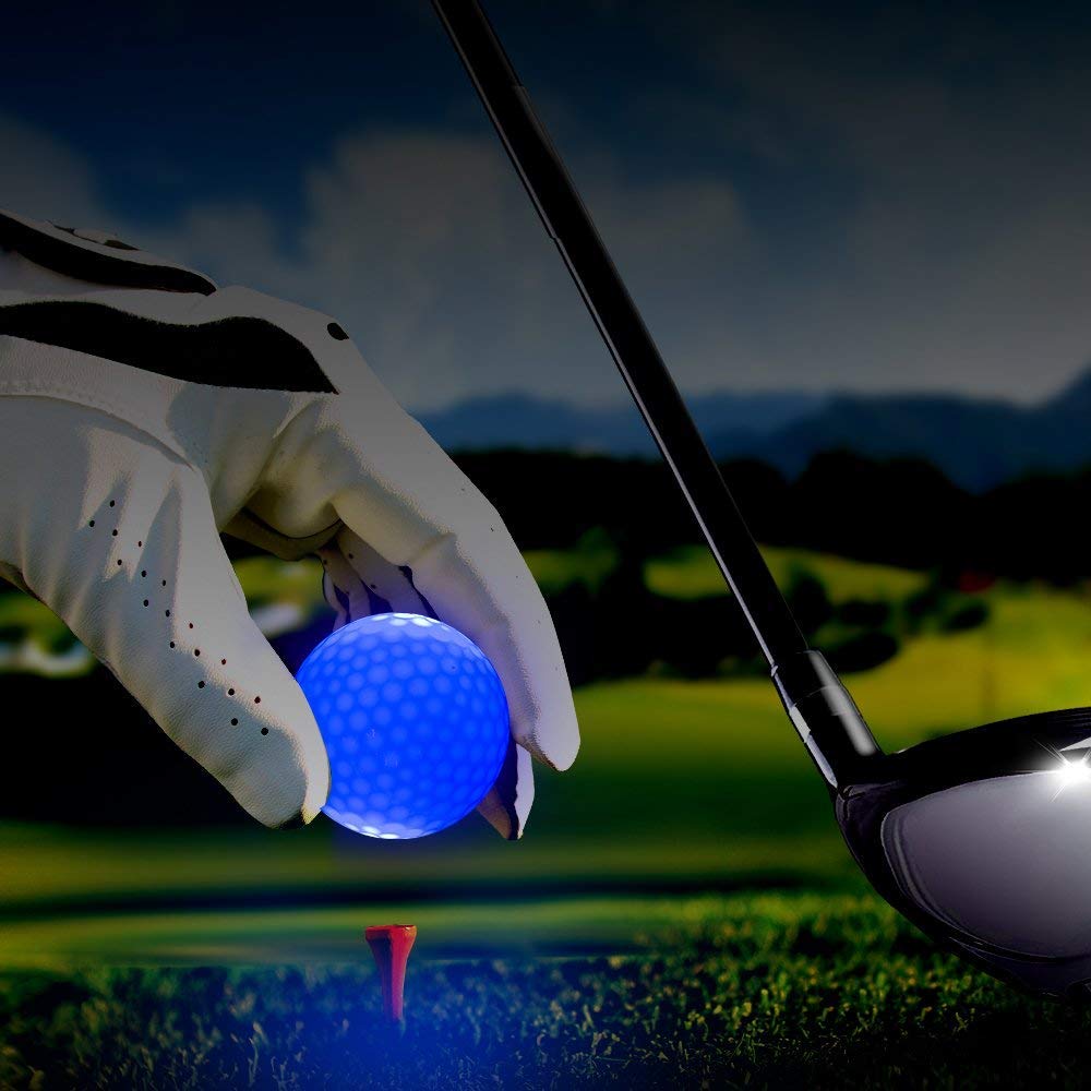 ILYSport night golf ball easy to locate on dark courses.