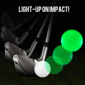ILYSport LED ball auto lights on hit for tracking