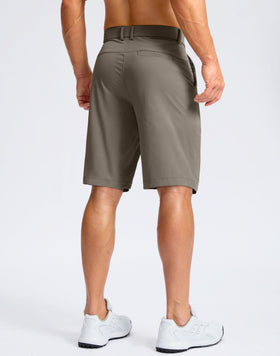 Soothfeel golf shorts expandable waistband close-up for comfortable all-day fit.