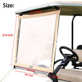 10L0L EZGO RXV rolls up for easy storage in your golf bag