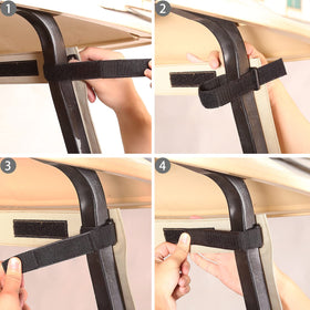 10L0L EZGO RXV high clarity windshield improves road visibility