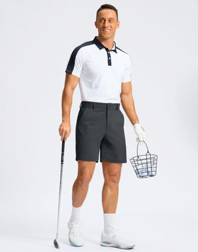 Soothfeel Men's Casual Golf Shorts - 7/9/11