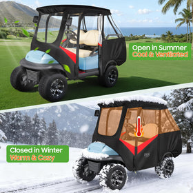 Fits standard short-roof Club Car Precedent models.