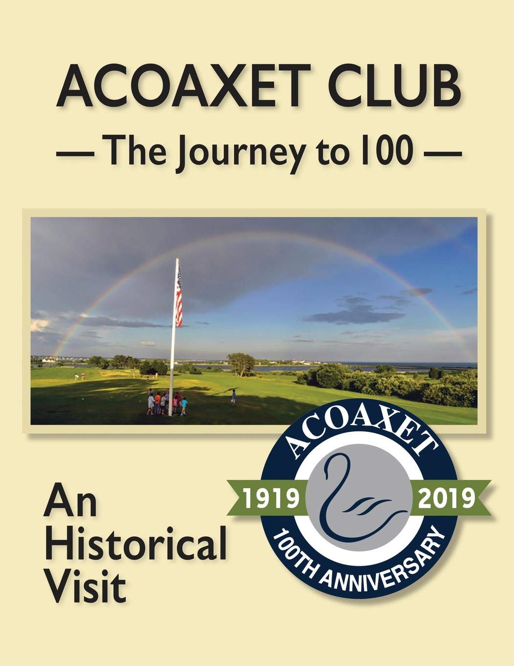 Independently Published Acoaxet Club front cover; family-friendly golf and tennis heritage.