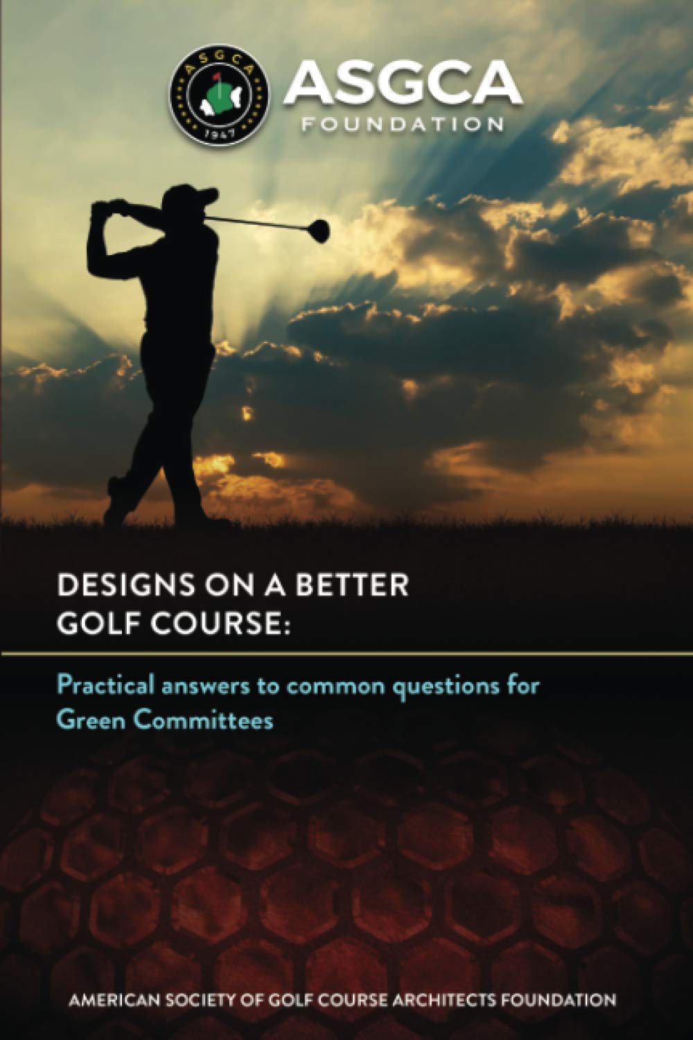 Independently Published Designs on a Better Golf Course book cover for decision-ready course planning