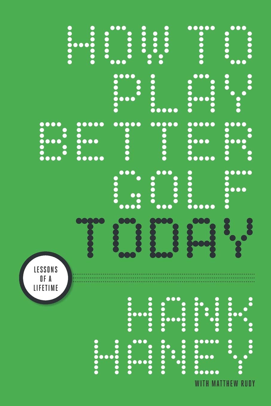 Independently Published How to Play Better Golf Today book cover—practical coaching insights for improved consistency.