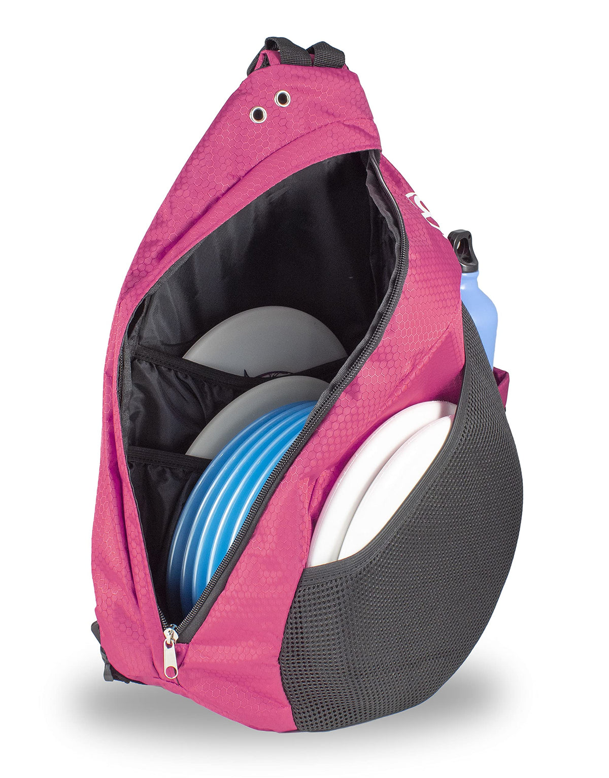 Infinite Discs Slinger inside pocket shows room for multiple discs