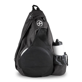 Infinite Discs Slinger Deluxe backpack showing 12-disc storage for quick on-course access.