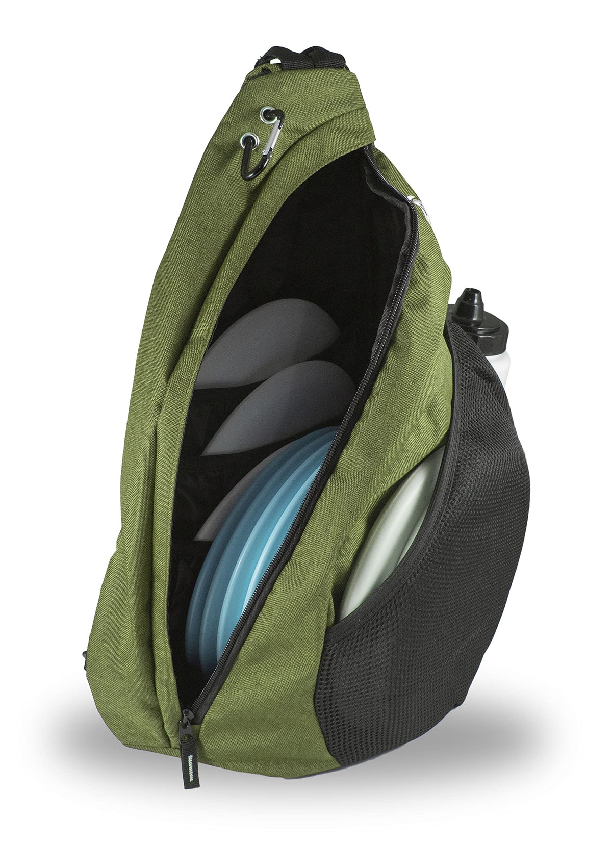 Infinite Discs Slinger Deluxe interior pockets keep discs organized and accessible