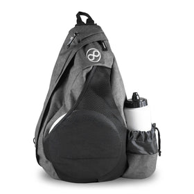 Infinite Discs Slinger Deluxe backpack with 12-disc storage inside for quick rounds