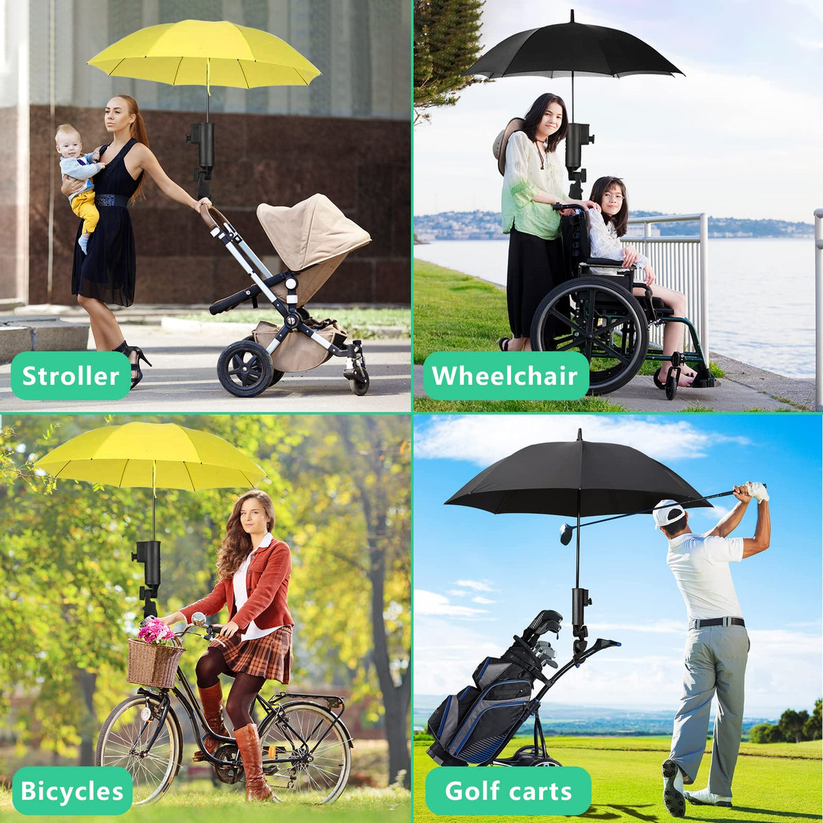 INNOLIFE durable ABS construction provides reliable support in windy conditions