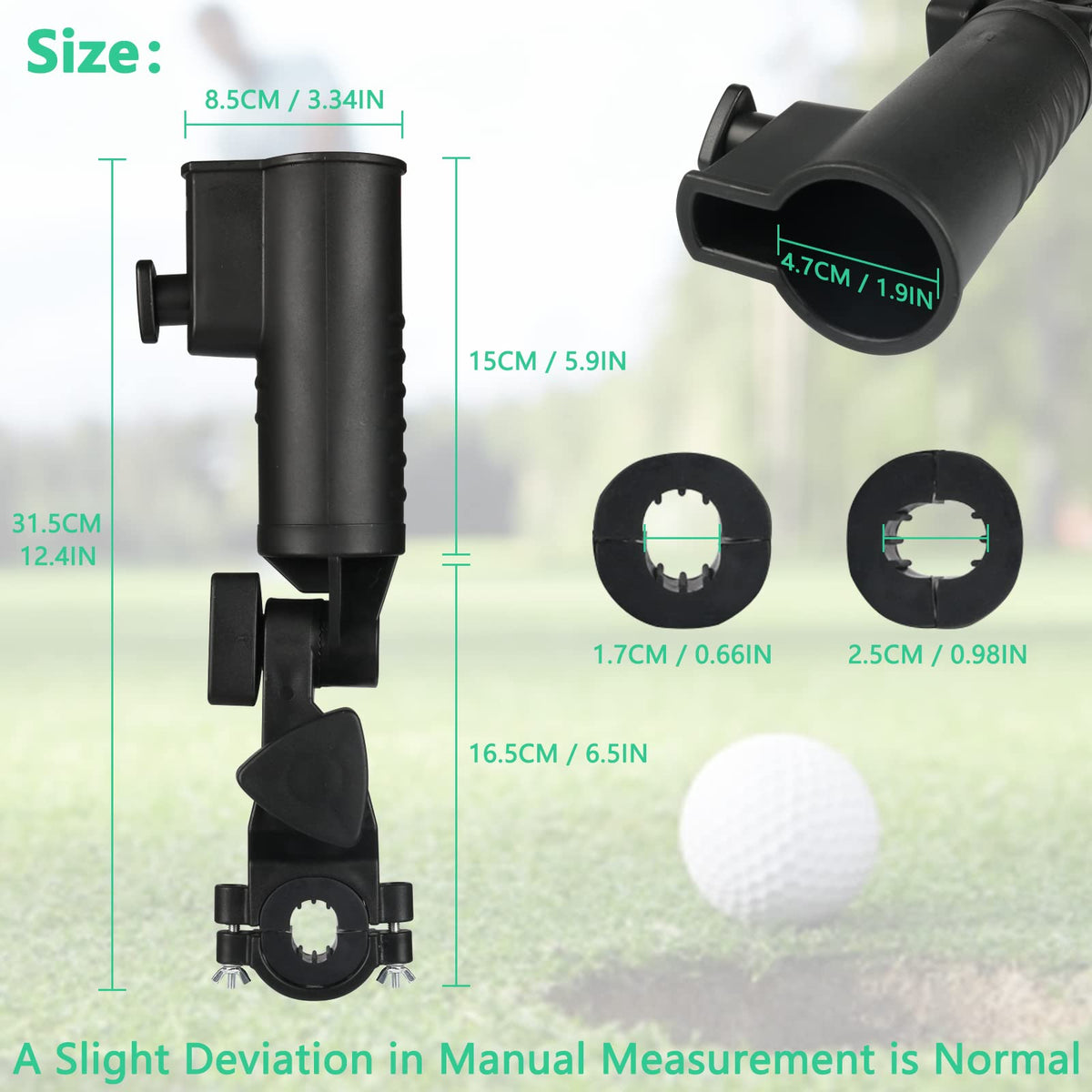 INNOLIFE stroller mount umbrella holder keeps you shaded while strolling