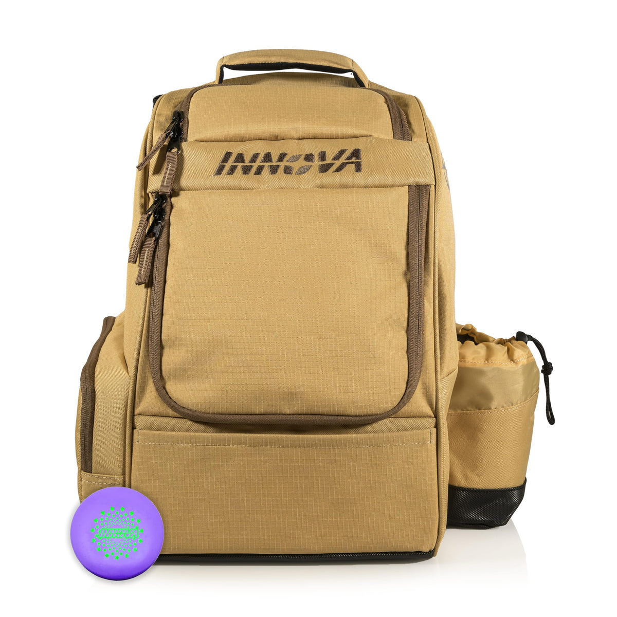 Innova Adventure Pack disc bag holding 25 discs for on-course versatility