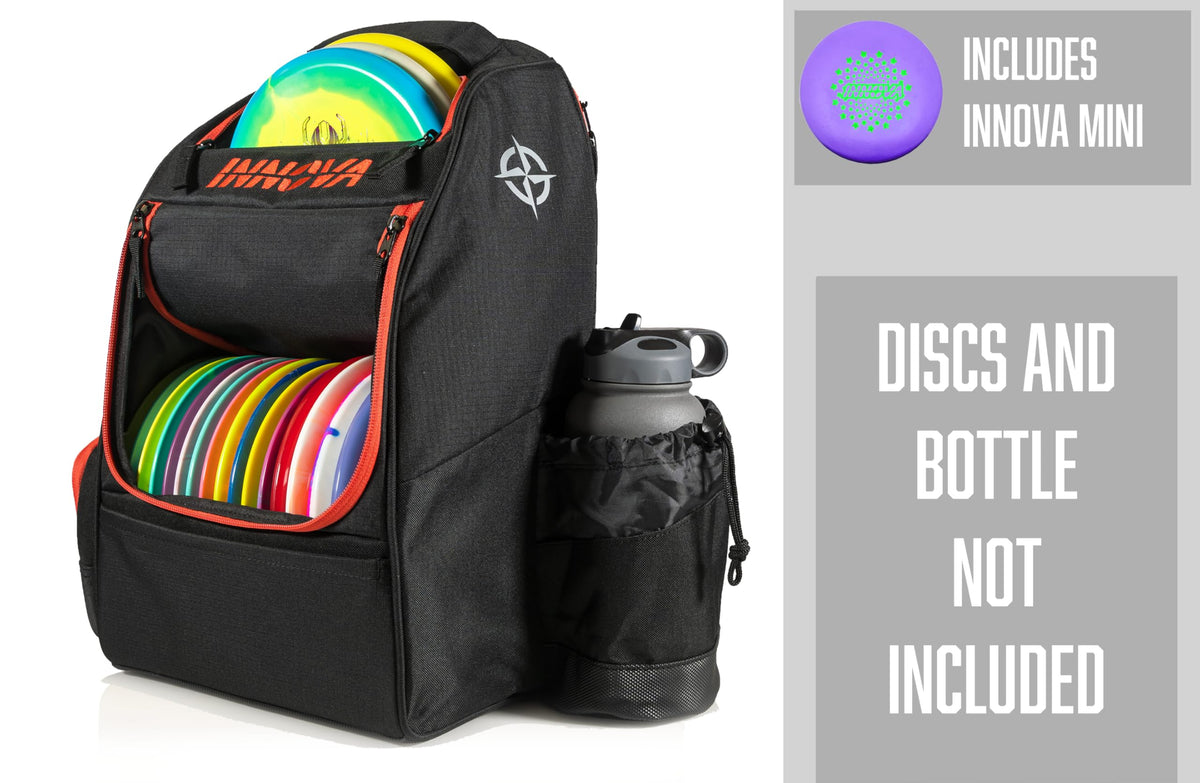 Ergonomic padded shoulder straps on Innova Adventure Pack for comfortable all-day carry