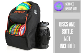 Ergonomic padded shoulder straps on Innova Adventure Pack for comfortable all-day carry