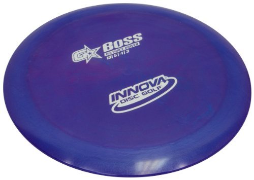 INNOVA Boss 165-170g driver in red offering stable distance for power and sidearm throws