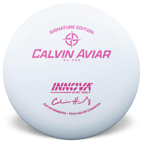 Innova Calvin Aviar Big Bead Putter in flight highlights stable straight lines off the tee
