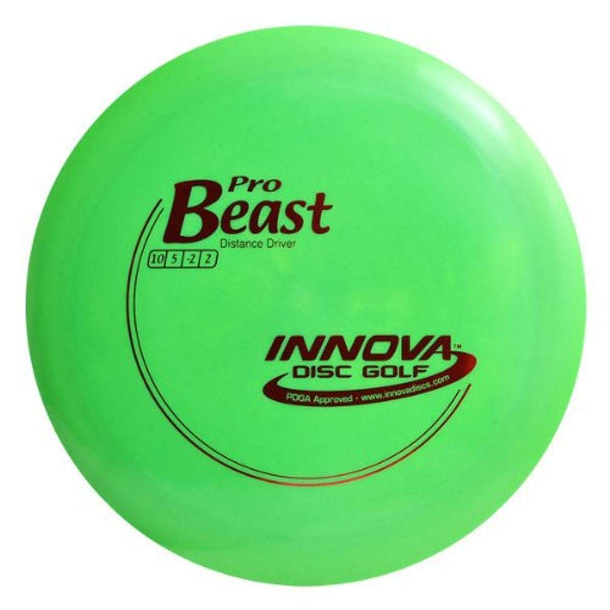 Innova Pro Beast golf disc 170-172g with high glide and forgiving turn for all levels