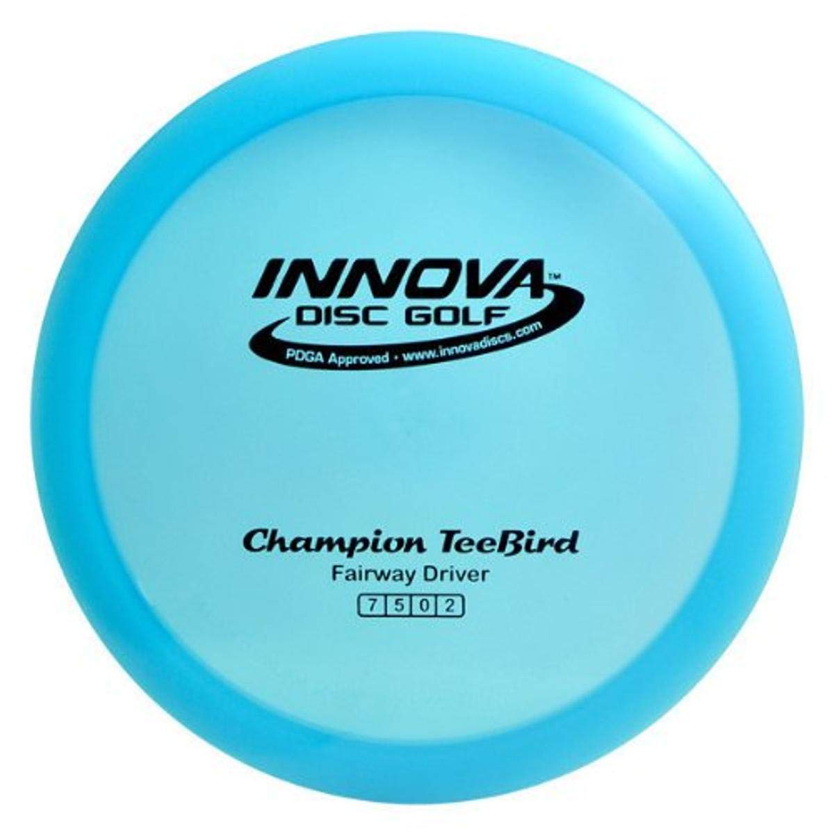 Innova TeeBird in flight, showcasing accurate fairway flight and reliable distance for versatile shots.