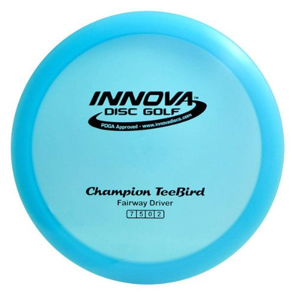 Innova TeeBird in flight, showcasing accurate fairway flight and reliable distance for versatile shots.