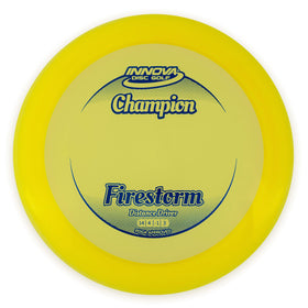 Innova Champion Firestorm distance driver in-flight example for maximum distance
