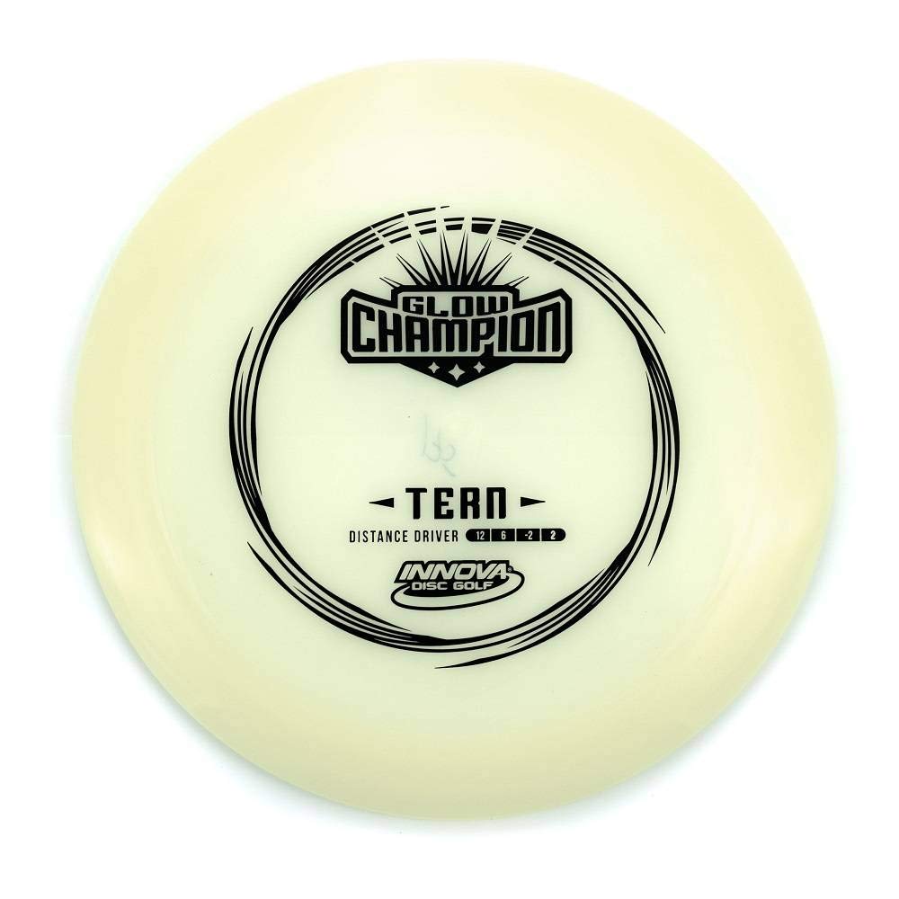 Innova Champion Glow Tern distance driver in flight with long glide and stable turn