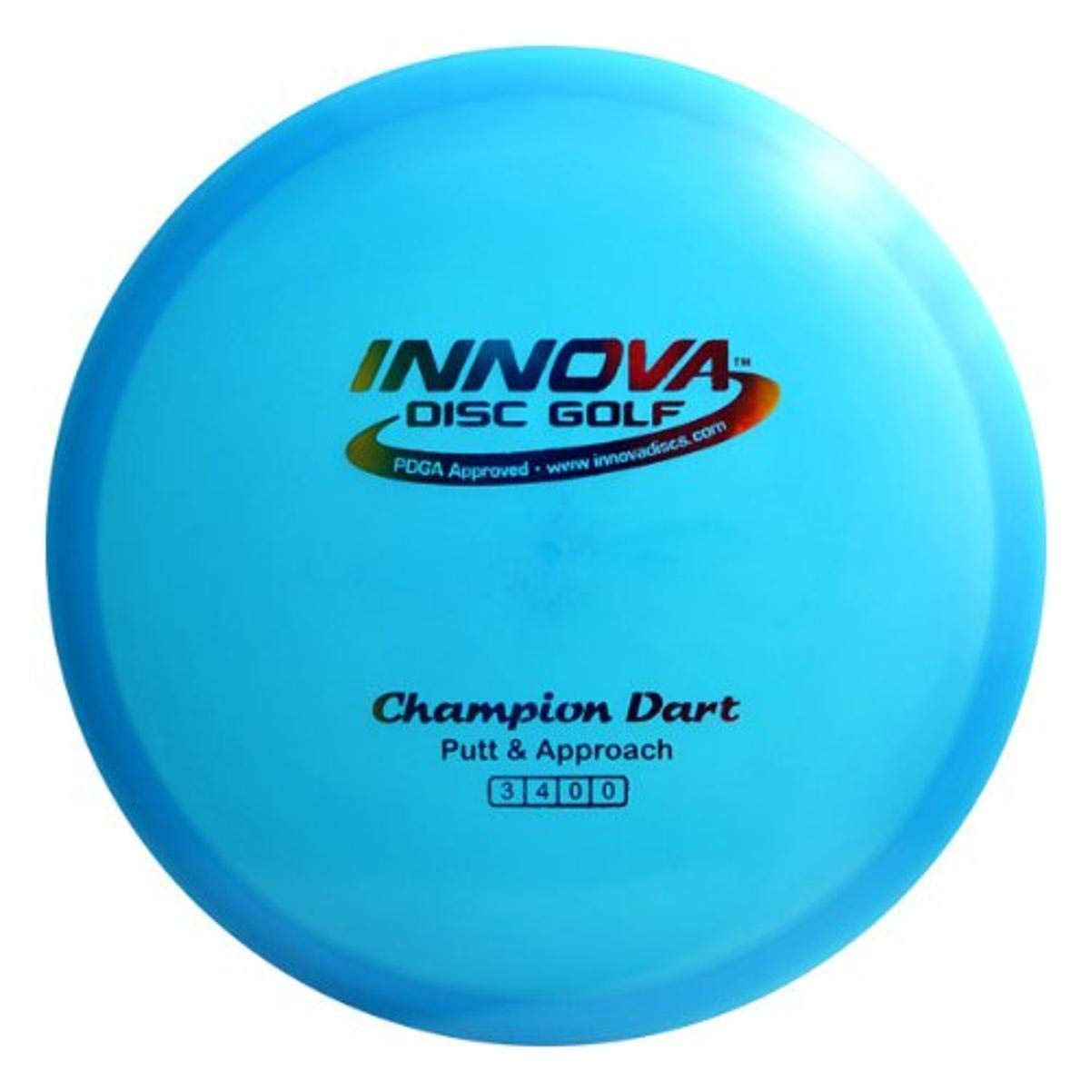 Innova Dart stable-putter delivers stable flight and grip for precise long-range putts.