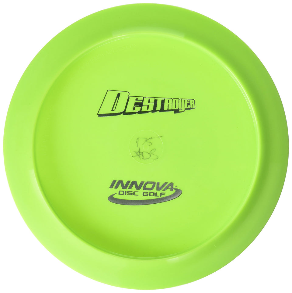 Innova Star Destroyer bottom stamp disc ready for long-range drives in all weather