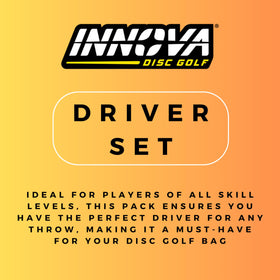 Innova Destroyer distance driver on a long, straight flight for maximum distance.